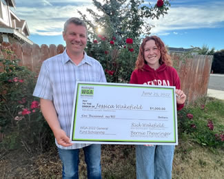 The 2021 WGA Third or More Scholarship Winner: Jessica Wakefield The 2021 WGA Third or More Scholarship Winner: Jessica Wakefield